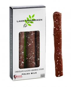Liquorice Sticks Milk Chocolate & Polka, 45g