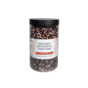 Organic butterfly popcorn red, 350 gr