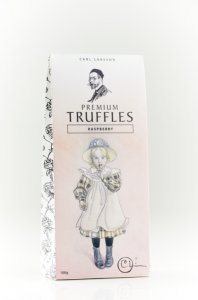 Carl Larsson Tryffel - Hallon, 100 g