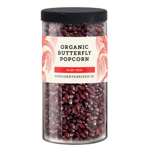 Organic butterfly popcorn red, 350 gr