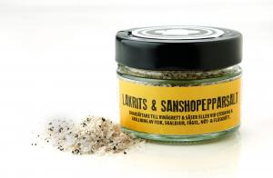Lakritskocken Lakrits & Sanshopeppar Salt, 75g