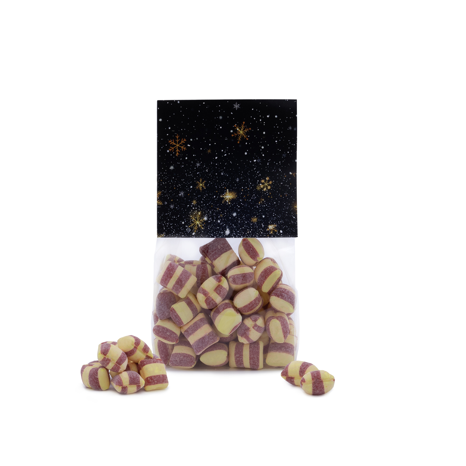 Sura hallon och rabarberkarameller 150 gr