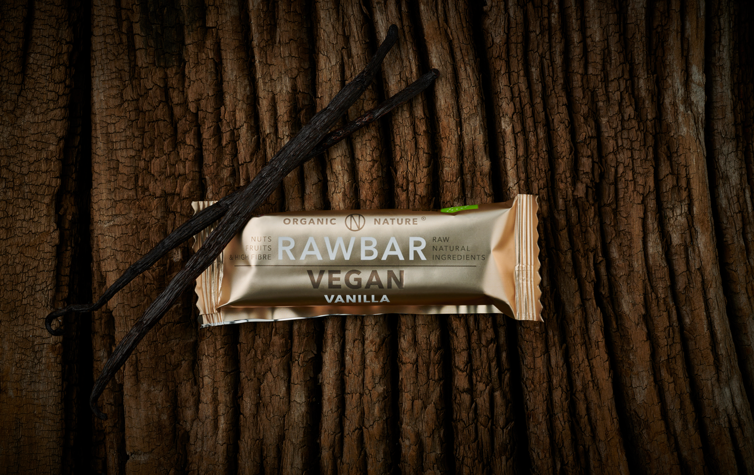 Organic Nature Rawbar Vanilla, 40gr 