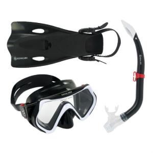 REA - Barnset med fenor, mask & snorkel
