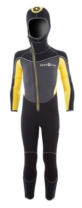 REA - Barndräkt 5,5mm med huva. Storlek 10 år