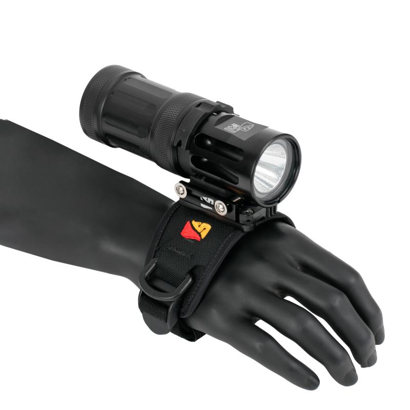Dive Rite soft handmount med QRM (patenterat fäste)