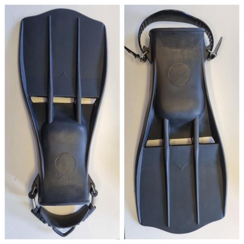 REA - XL - Gummifenor med hälrem