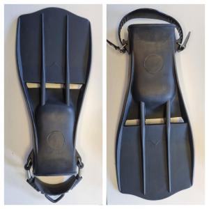 REA - XL - Gummifenor med hälrem