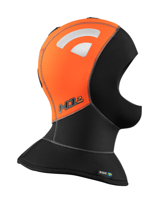 H1 5/7mm High Visibility (Orange huva) - Waterproof