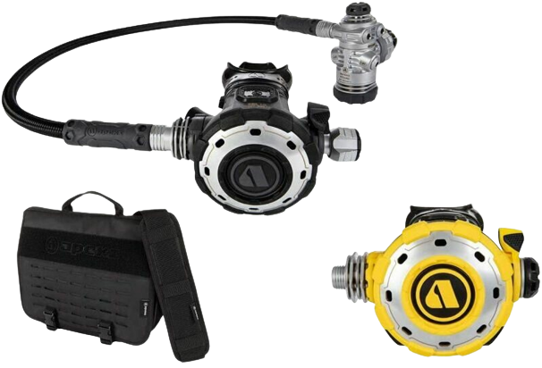 REA - Apeks MTX-R set inkl octopus & regularväska