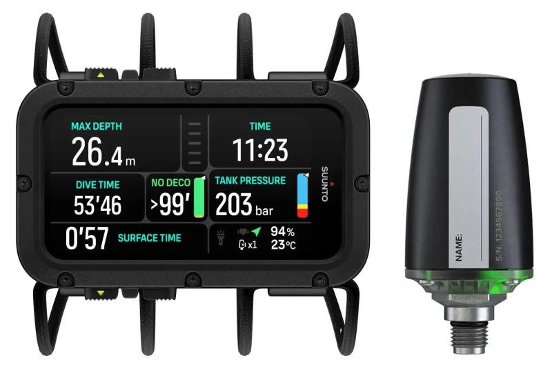Suunto Nautic med Tank Pod (sändare)