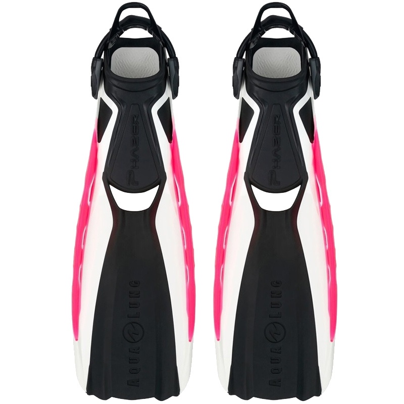 REA - Aqualung Phazer Vit/rosa i storlek "Regular"