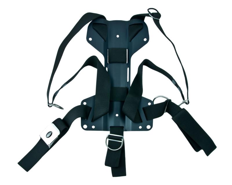 REA - Platta + remställ (Aluminium H-shape + DIR harness)