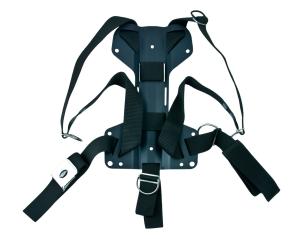 REA - Platta + remställ (Aluminium H-shape + DIR harness)