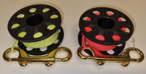 Spole 20 m inkl double ender i mässing