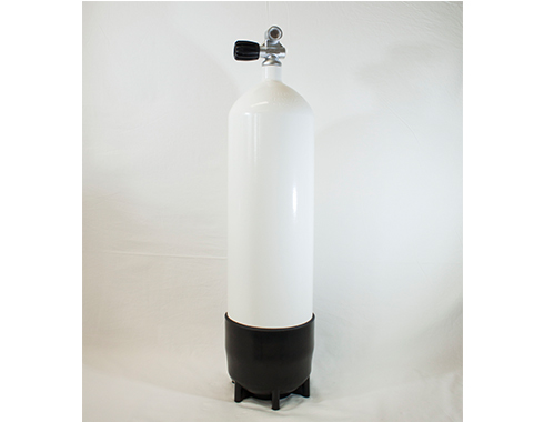 10 liter 300 bar - Stålflaska