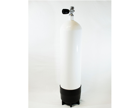 12 liter 232 bar "Långtolva" - Stålflaska