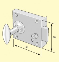 Chamber Lock Lasbolaget 3 Old Style Door Lock Brass Knob