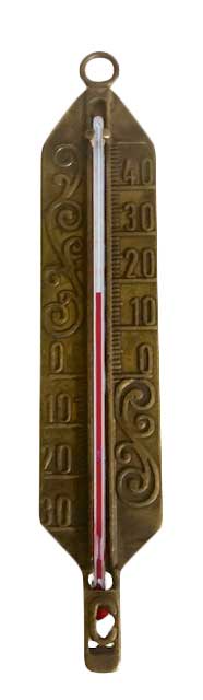 Termometer Antik mässing Termometer Antik mässing