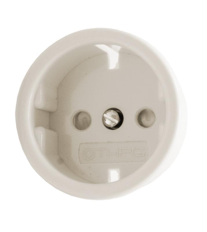 Spare part THPG - For outlet in porcelain, mounting in wall