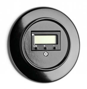 Digital termostat insats - Bakelit - gammaldags inredning - klassisk stil - retro -sekelskifte