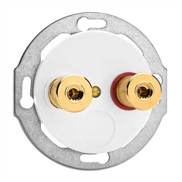 Speaker wall socket insert - Porcelain WBT