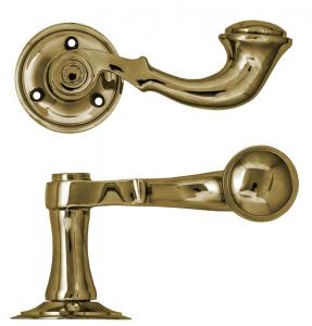 Door Handle - Classic Post Horn (B)