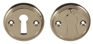 Escutcheon nickel - Sekelskifte - old fashioned style - classic style