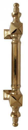Pull handle - Door handle Castle brass - old style - classic interior - old fashioned style