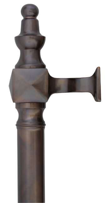 Pull handle - Door handle Castle bronze - old style - vintage interior - old fashioned style - classic style