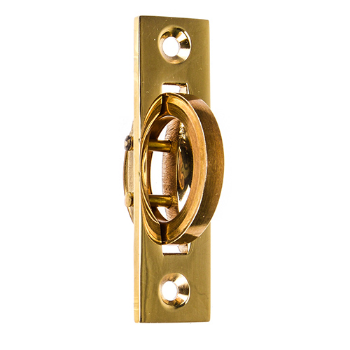 Pull handle for sliding door - brass - old fashioned style - classic interior - oldschool style
