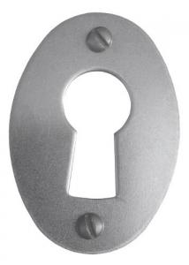 Schlüsselschild für Kastenschloss – F. A. Stenman, oval