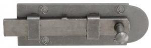 Skottregel - Aug. Stenman 612 stål 105 mm - sekelskifte - gammaldags inredning - retro - klassisk stil