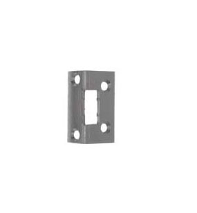 Angle Strike Plate with Screws for Slide Latch - Aug. Stenman 612, steel 76 mm (3 in.)