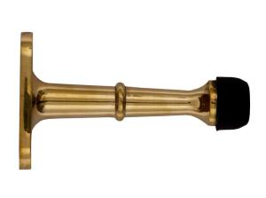 Knob - Oval brass 30 mm