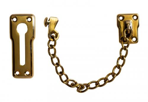 Door chain Brass - Security chain for door