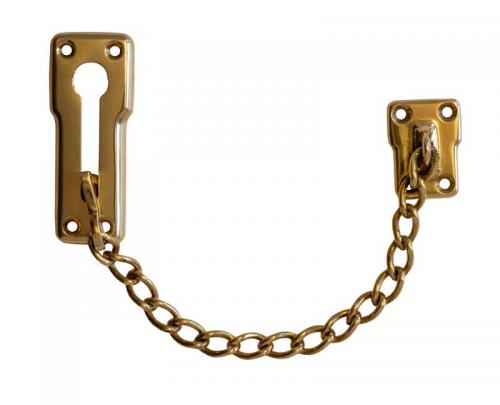 Door chain Brass - Security chain for door