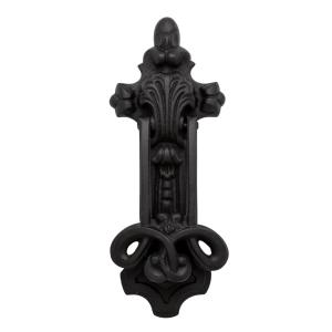 Door Knocker - Jugend Black Cast Iron