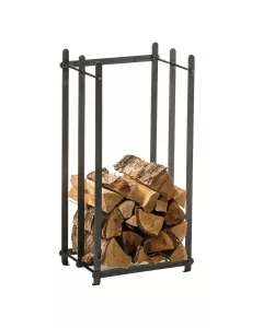 Firewood Stacker in Wrought Iron - Height 78 cm
