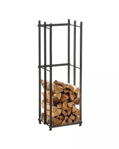 Firewood Stacker in Wrought Iron - Height 114 cm