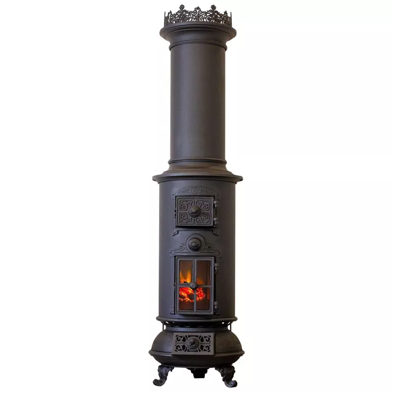 Cast Iron Stove - Westbo Classic Black Electric Stove