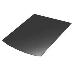 Kaminzubehör - Bodenplatte Schwarz 85x110 cm