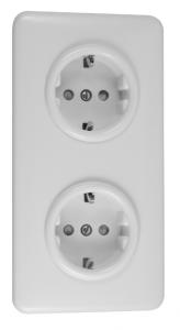 Double outlet - Duroplast - old style - vintage interior - old fashioned - classic style