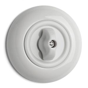 Switch round porcelain - Rotary switch intermediate