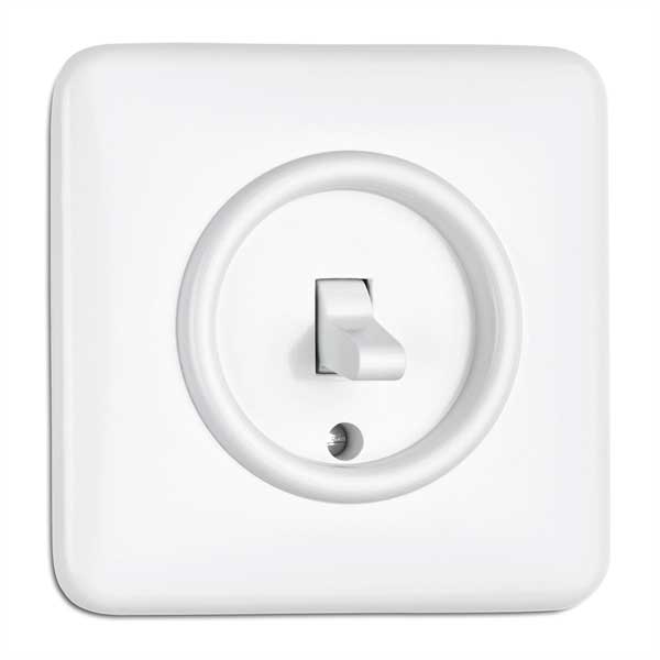 Square Duroplast light switch - Toggle alternating light switch