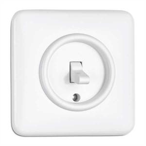 Square Duroplast light switch - Toggle alternating light switch