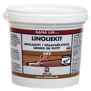 Linoljekitt - Burk 0,75 kg