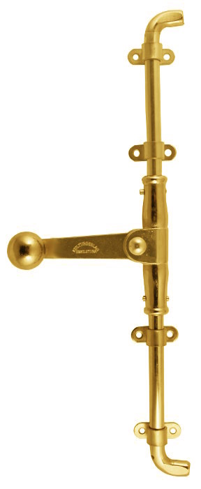 Espagnolette brass - For inward opening windows