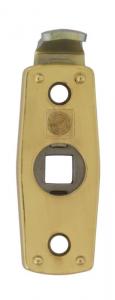 Safety handle latch 1374 - Brass - for espagnolette handles - old style - vintage style - classic interior - retro