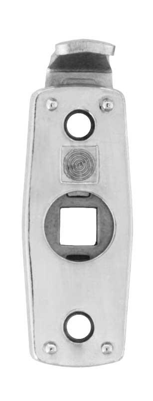Safety handle latch 1374 - Chrome - for espagnolette handles - old style - vintage interior - classic style - retro